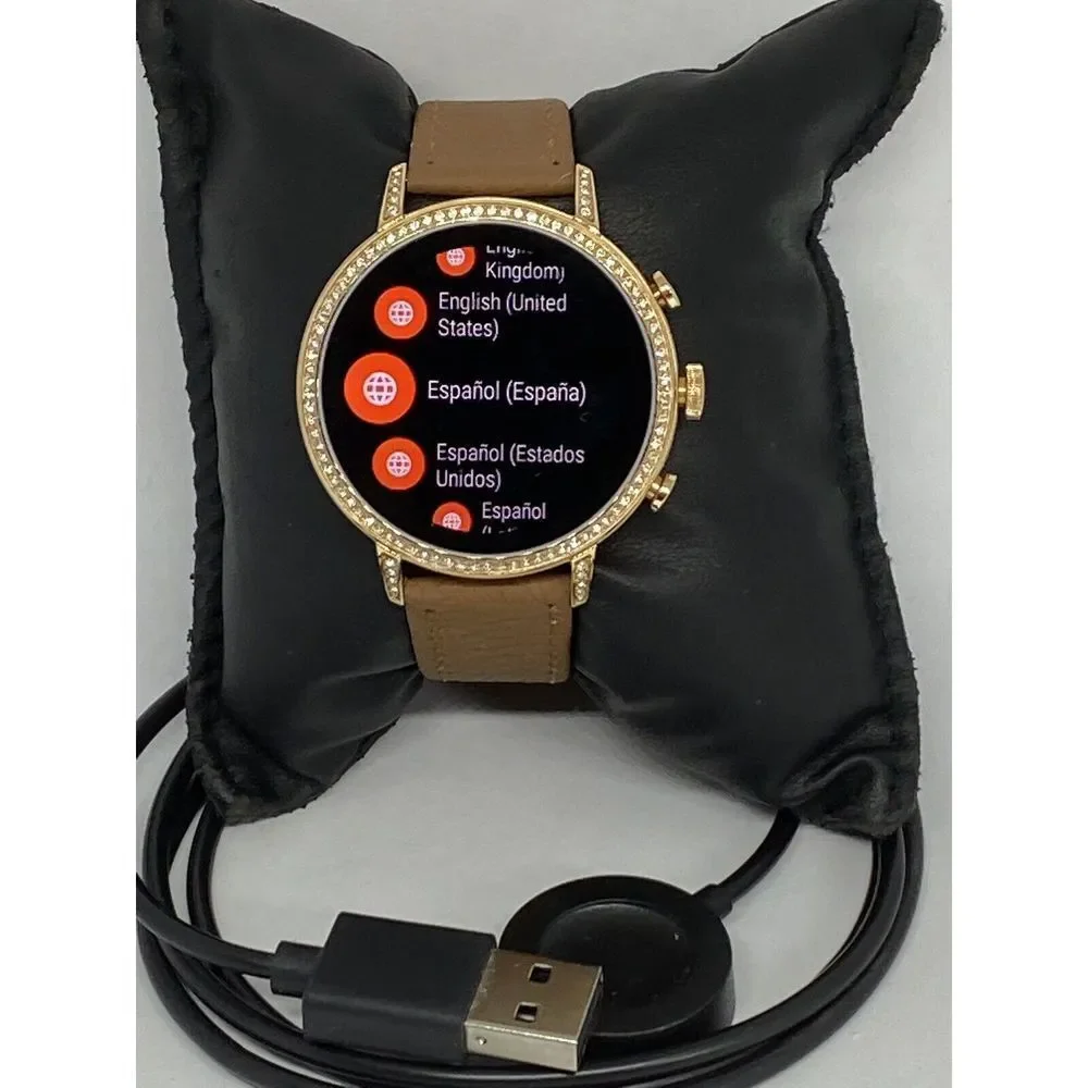 Fossil Gen 4 Authentic Digital Dial Smart Watch Custom Band FTW6011 CO255
